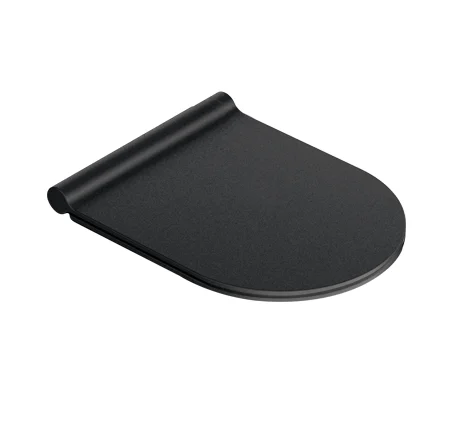 Catalano Plus toalettsete med softclose, matt sort