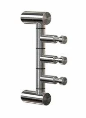 Frost Nova2 Lav Knaggrekke x3, Justerbar, Rustfritt stål
