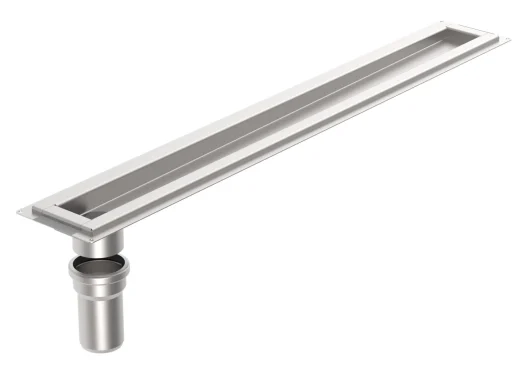 Blücher Waterline avløp, 900 mm, Til betong/fliser