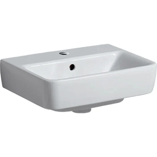 GEBERIT servant 450x340x170mm hh midt m/overl porselen KeraTec