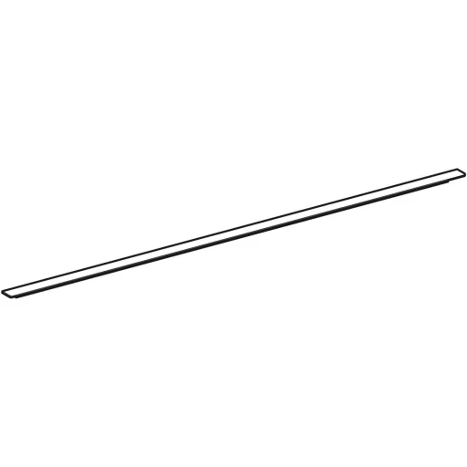 GEBERIT håndtak 1181x33x19mm aluminium pulverlakkert matt