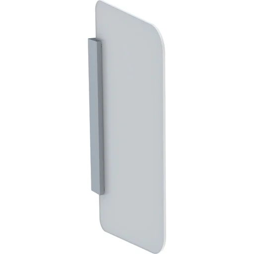 GEBERIT skillevegg t/urinal glass hvit