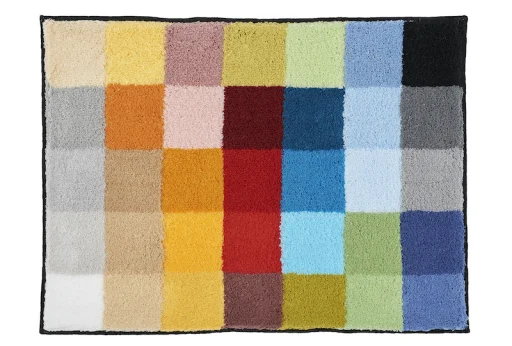Kleine Wolke Cubetto baderomsmatte, 65x90 cm, flerfarget
