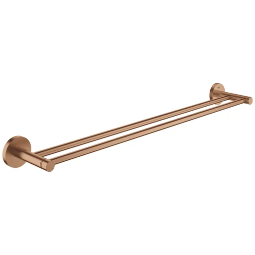 Grohe Essentials håndklestang, dobbel, børstet warm sunset