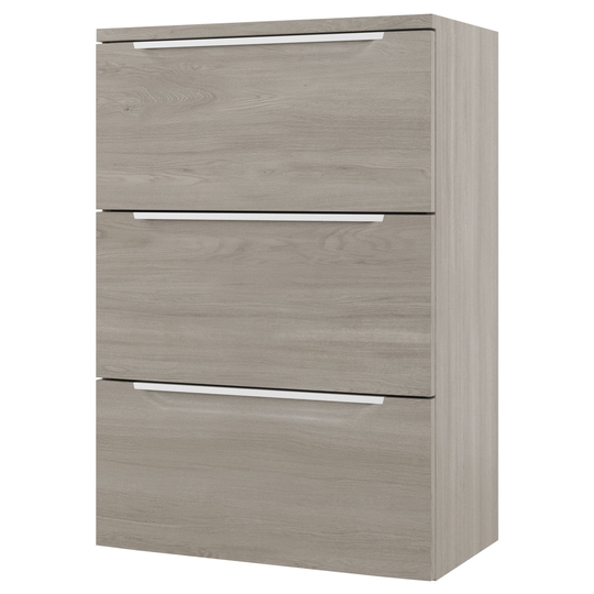 Linn Bad Mari Smal Sideskap (Kommode) Lys eik / 60cm 3 Skuffer