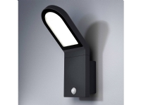 LEDVANCE ENDURA® STYLE WALL L 4058075214170 LED-udendørs vægbelysning med bevægelsessensor Mørkegrå