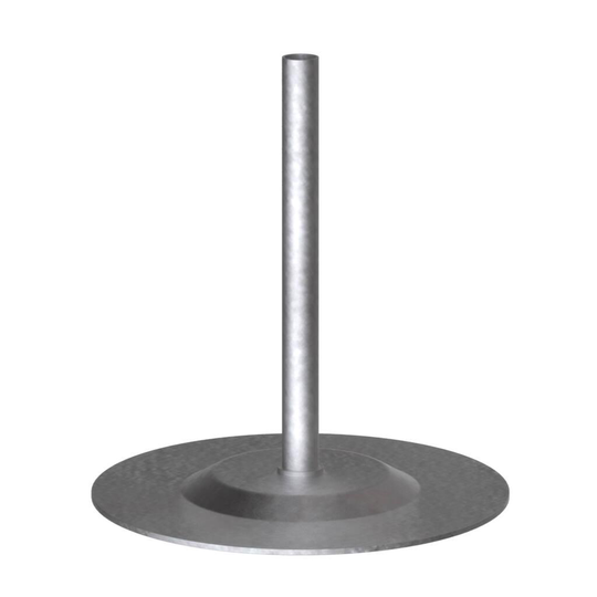 Fuse base (Galvaniseret stål)