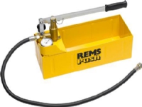 REMS Push. Hånd-trykprøvepumpe med manometer, til tryk- og tæthedsprøvning af rørsystemer og beholdere op til 6 MPa/60 bar