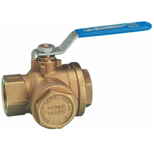 A-collection Kuleventil med Filter 51F 3/4"