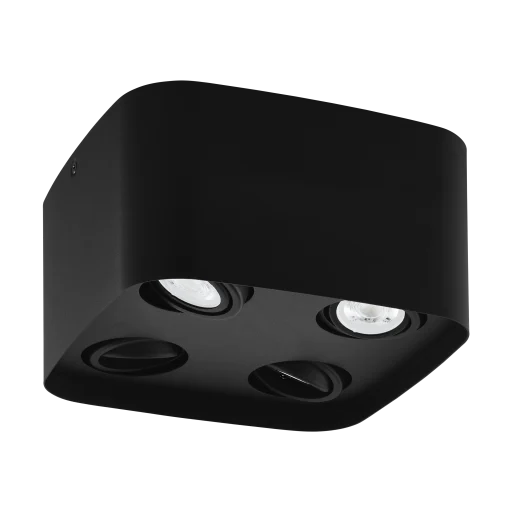 Caminales-Z Gu10 4X345 lumen, RGB 2700-6500K svart