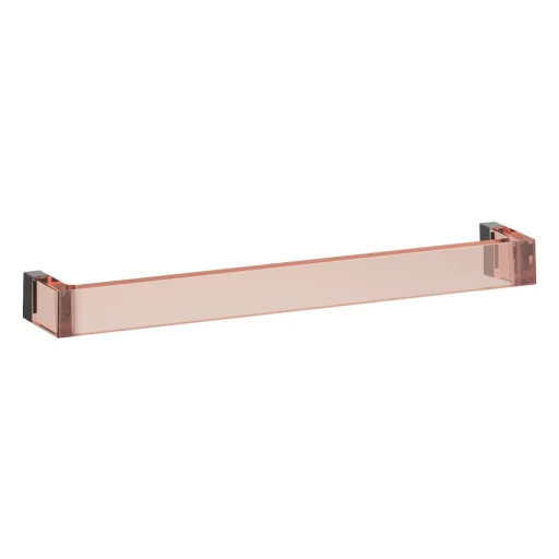 Kartell Laufen Rail håndklestang, 45 cm, pudderrosa