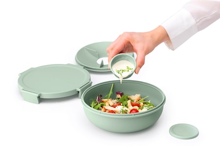 Make & Take Salatskål 1,3 Liter Jadegrøn