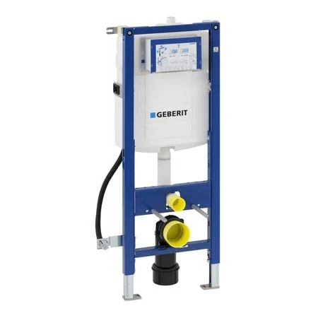 Geberit Duofix Sigma innbyggingssisterne frontbetjent, smal modell, høyde 112 cm, inkl. toppbeslag