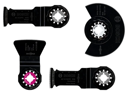 Starlock gulv / installasjonssett for multicutter, 4 deler