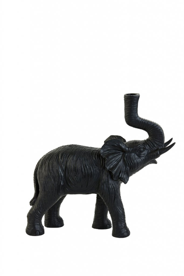 Elephant lamp base (Sort)