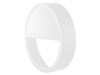Væg-/Loftarmatur Surface Outdoor halvskærm 300 (15W) hvid