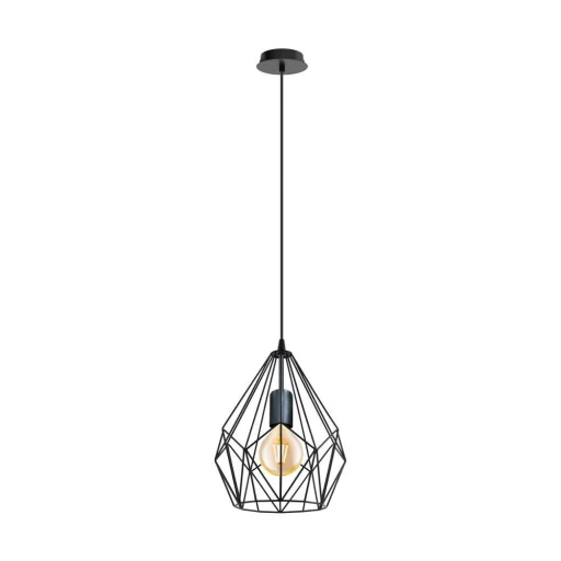 Carlton Pendel Ø235 sort, E27, 60W