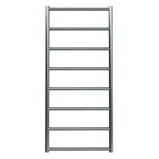 Kriss Polaris håndkletørker t/Sentral-/Fjernvarme 1122x503 mm, rustfrit stål