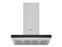 Siemens iQ300 LC67BHM50 - Hætte - skorsten - bredde: 60 cm - dybde: 50 cm - udtrækning og recirkulation