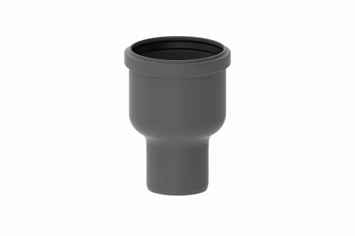 Unidrain 2412 Hjørne Utløpshus, 75 mm Loddrett m/Vannlås