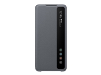 Samsung Clear View Cover EF-ZG988 - Flipomslag til mobiltelefon - grå - for Galaxy S20 Ultra, S20 Ultra 5G