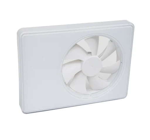 Duka SmartFan Ventilator med hygrostat & timer Ø100/125 mm, Hvit