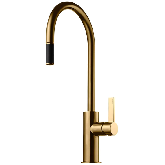 Tapwell Arm185 Kjøkkenarmatur Uttrekk Brushed Honey Gold