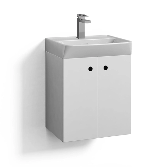 Svedbergs Intro Servantskap 2 Dører 45cm / Hvit Matt