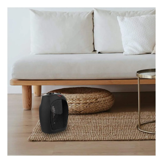 Varmeblæser, 1500W - Sort