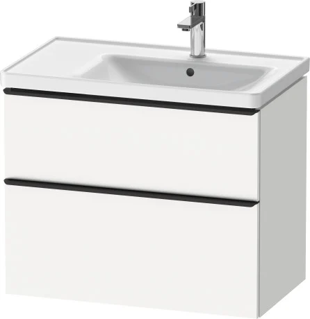 Duravit D-Neo servantskap, 78,4x45,2 cm, høyre, matt hvit