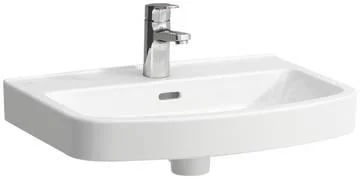 Laufen Kompas Servant 56x42 cm med LCC, Hvit, m/armaturhull og overløp