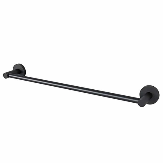 Vikingbad Luna Rund Håndklestang B65cm Svart Matt