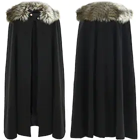 Prins Aristokrat Retro / vintage Kostymer i middelalderstil Kappe Maskerade Herre Kostume Årgang Cosplay Fest Kappe Karneval / Chiffon