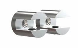 Frost Nova Hylleholder 26 mm, Rustfritt stål - 2 stk.