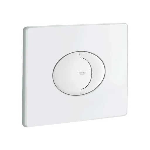 Grohe Skate Air trykknapp til vannrett montering og til topp-/frontbetjening, hvit