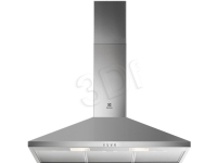 Electrolux LFC319X - Hætte - skorsten - bredde: 89.8 cm - dybde: 45 cm - udtrækning og recirkulation (-) - rustfrit stål