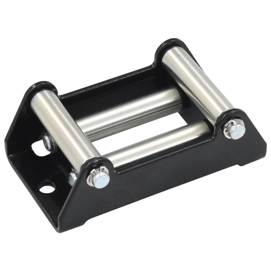 vidaXL wirestyring med 4 ruller stål 1500-3000 lbs