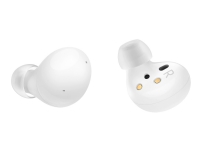 Samsung Galaxy Buds2 - Ægte trådløse øretelefoner med mik. - i øret - Bluetooth - aktiv støjfjerning - hvid - for Galaxy A72 5G, S21, S21 5G, S21+ 5G, S22, Watch4, Z Flip3 5G, Z Flip4, Z Fold3 5G, Z Fold4