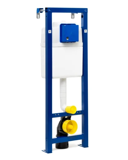 Gustavsberg Triomont XS Innbygningscisterne, Frontbetjent, Høyde 118 cm