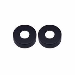 A-collection Svart Matt Rosett 2-pk -Ø70xh26mm