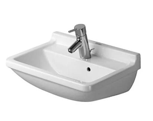 Duravit Starck 3 Servant m/Tapphull & Overløp - 55x43 cm