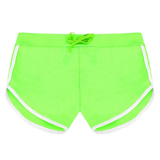 Træningsshorts, Kvinder - Limegrøn - Størrelse L