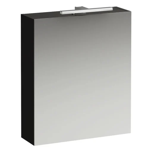 Laufen Base speilskap, 60x70 cm, høyre, mørk alm
