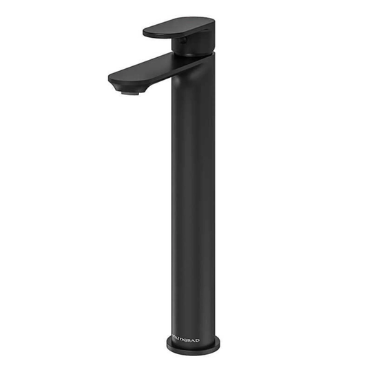 Vikingbad Embla Høy Servantbatteri H297mm Svart Matt
