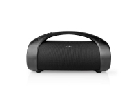 Nedis SPBB315BK - Boombox-højttaler - til transportabel brug - trådløs - Bluetooth - sort
