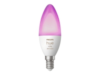 Philips Hue White and Colour Ambiance - LED-lyspære - form: B39 - E14 - 4 W (tilsvarende 25 W) - klasse G - 16 millioner farver - 2700-6500 K
