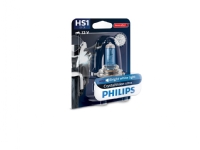 Philips CrystalVision Ultra Lyskildetype: HS1, pakke med 1 stk. til motorcykelforlygter, 60 W, HS1, Fjernlys, Nærlys, Halogen, 3700 K, PX43t