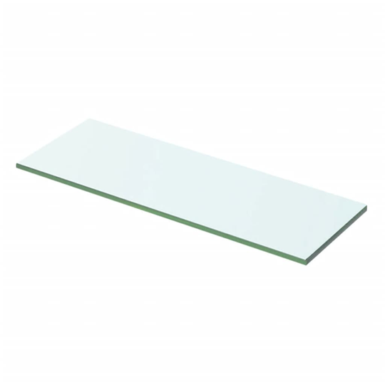 vidaXL glashyldepanel gennemsigtig 50x12 cm