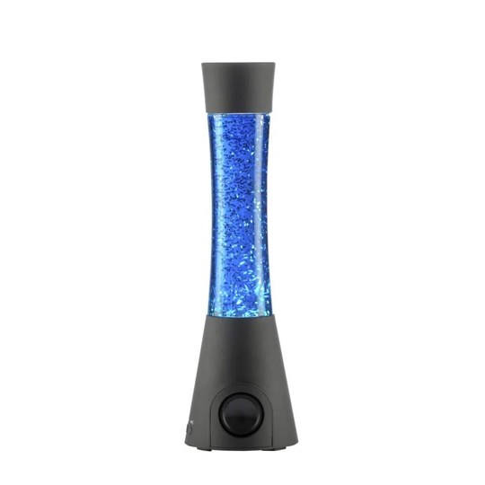 Glitterlampe med Højttaler