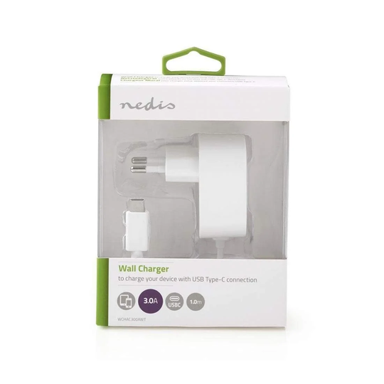 USB-C Vægoplader - 3 A